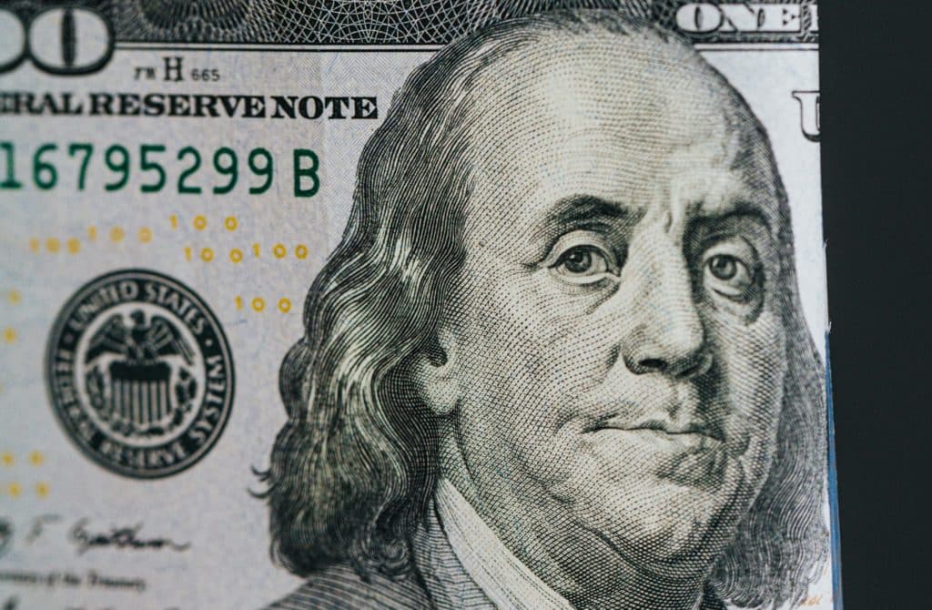ben Franklin 100 dollar bill