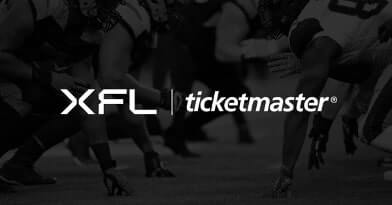 XFL and Ticketmaster Announce New Multi-Year Partnership