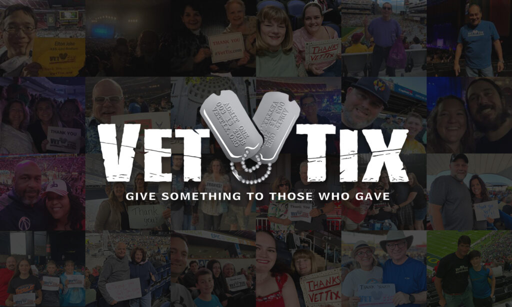 Steps for vets and service members to get free event tickets with Vet Tix