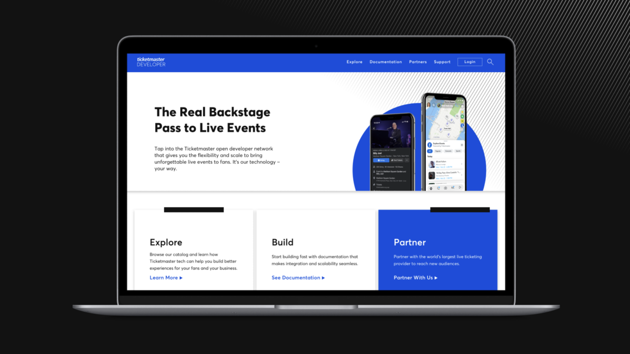 Explore The Backstage of Live With Ticketmaster’s New Developer Portal