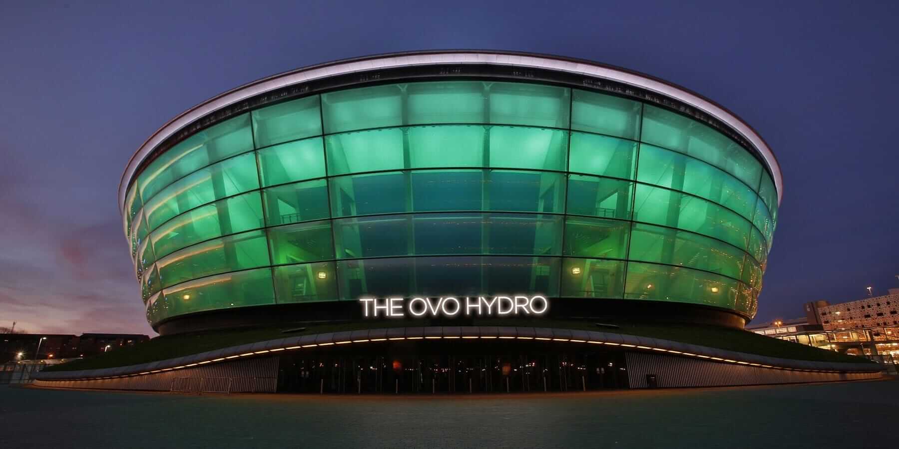 photo of the venue of Scottish Event Campus (SEC) in Glasgow