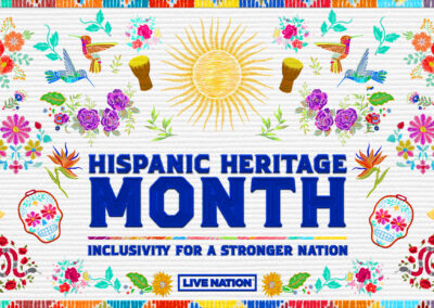 Celebrate Hispanic Heritage Month with Live Nation