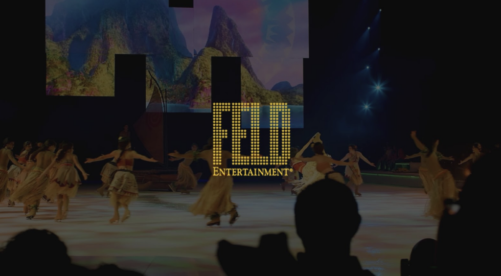 Image of a FELD Entertainment live show with the FELD Entertainment logo overtop.