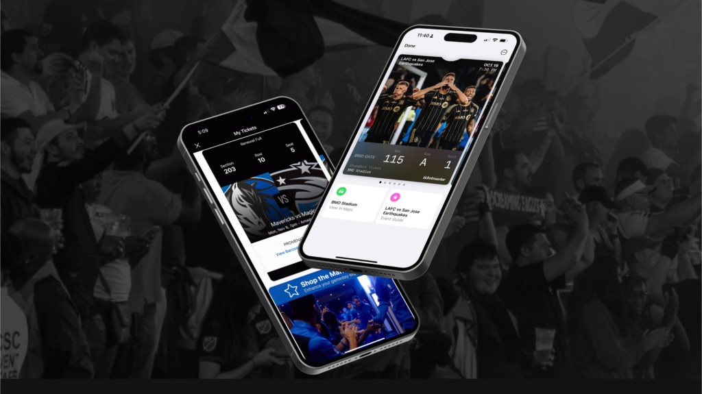 Image d’un laissez-passer d’événement Apple Wallet sur un iPhone.